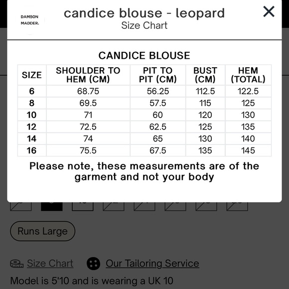 Damson Madder Leopard Print Blouse - Picture 7 of 7